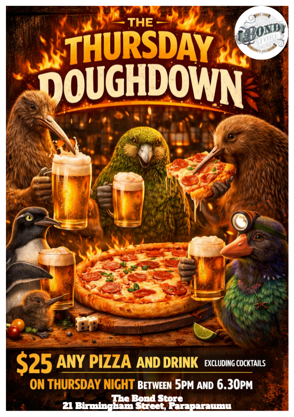 Thursday Doughdown, Thursday, 5-6.30pm
