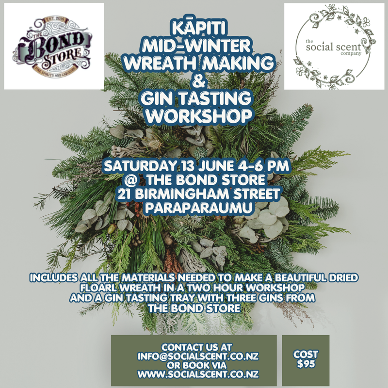 Mid Winter Wreath Making Workshop - Saturday 13 June, 4pm