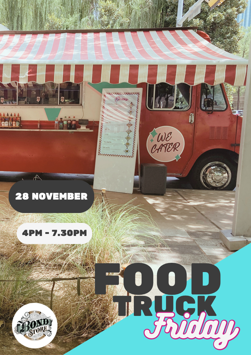 Food Truck Friday - Friday 28th November, 4-7.30pm