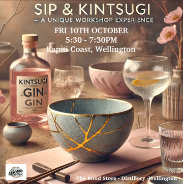 Sip And Kintsugi -  Friday 10th October 2025, 5.30pm-7.30pm