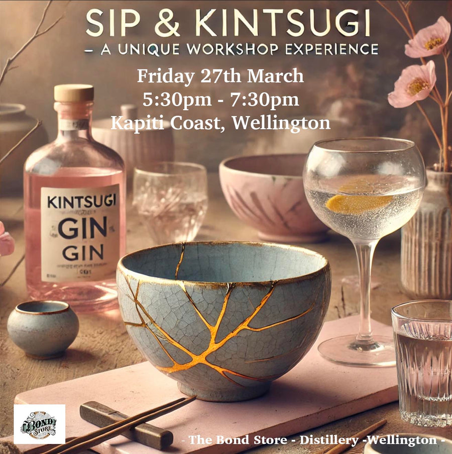 Sip and Kintsugi Workshop - Friday 27th March 2026, 5.30-7.30pm