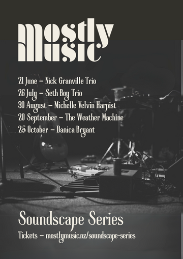 Soundscape Music Series - Saturday 30 August, 7.30pm