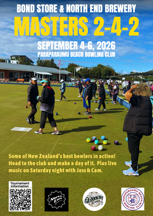 The Bond Store and North End Brewery Masters 2-4-2 Bowling Tournament - Friday 4, Saturday 5, Sunday 6 September, 8am-6pm