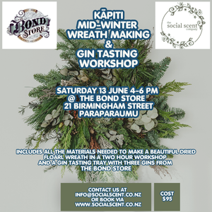 Mid Winter Wreath Making Workshop - Saturday 13 June, 4pm